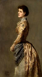 Retrato de una niña, 1885